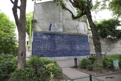 Georges : Le Mur des Je T’aime, Montmartre