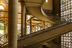 Hilde-H-escalier au CESE Paris 16e (conseil economique social et environnemental)