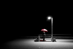 Patrick R : Parapluie rouge