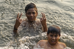 Hervé - Inde baignade au Kerala